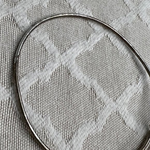 Alex and Ani Silver Tone Expandable Bracelet Love and Luck Pink Stone Charm - Picture 6 of 8